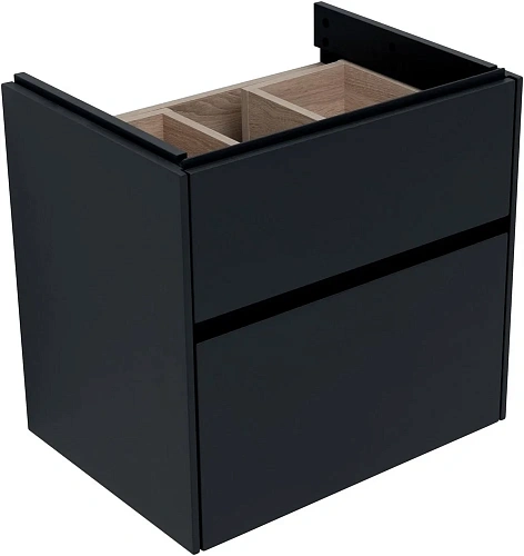 Тумба под раковину Aquanet Бруклин 60 антрацит матовый 00310140 Тумба под раковину Aquanet Бруклин 60 антрацит матовый 00310140