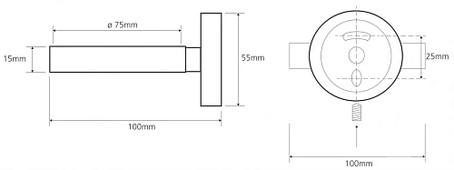 Держатель фена Bemeta OMEGA 101117012 Держатель фена Bemeta OMEGA 101117012