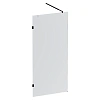 Душевая перегородка AM.PM X-Joy W94WI-90-F1-BTE 90x195, стекло прозрачное 6 мм с покрытием, профиль черный