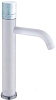 Картинка анонса товара «смеситель для раковины boheme stick 122-w-mr-w white»