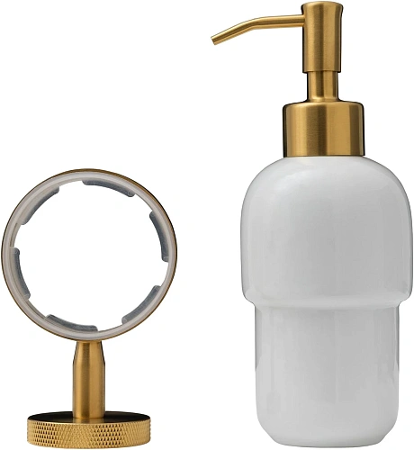 Дозатор жидкого мыла Allen Brau Priority 6.31006-GB золото браш Дозатор жидкого мыла Allen Brau Priority 6.31006-GB золото браш