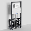 Картинка анонса товара «инсталляция для унитаза wasserkraft dill 61tlt.010.me.wh01 с клавишей смыва белый»