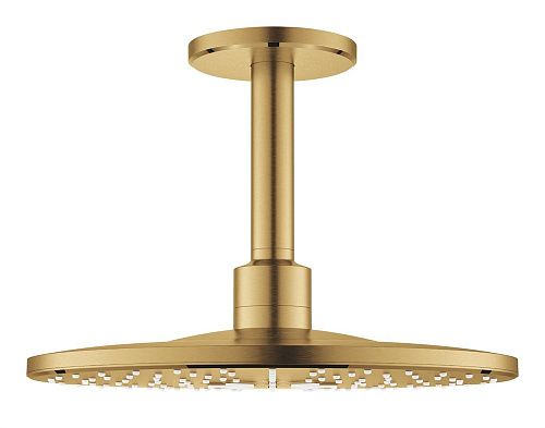 Верхний душ GROHE Rainshower SmartActive 310 с потолочным душевым кронштейном 142 мм, 2 режима струи 26477GN0 Верхний душ GROHE Rainshower SmartActive 310 с потолочным душевым кронштейном 142 мм, 2 режима струи 26477GN0