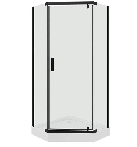 Душевой уголок Parly ZPE911BE с поддоном 90х90х190 Душевой уголок Parly ZPE911BE с поддоном 90х90х190