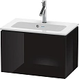 Тумба под раковину Duravit L-Cube LC615604040 подвесная 62 см черный глянцевый Тумба под раковину Duravit L-Cube LC615604040 подвесная 62 см черный глянцевый