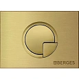 Клавиша смыва BERGES NOVUM R8 бронза 040028 Клавиша смыва BERGES NOVUM R8 бронза 040028