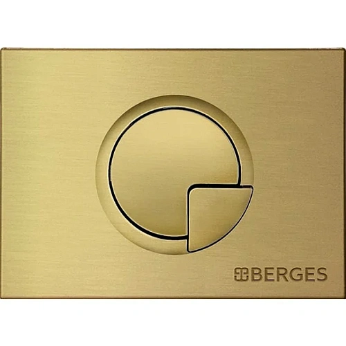 Клавиша смыва BERGES NOVUM R8 бронза 040028 Клавиша смыва BERGES NOVUM R8 бронза 040028