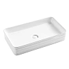 Раковина Point Омега 68, PN43904 накладная, прямоугольная