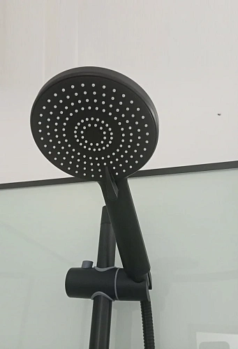 Душевая кабина Ceruttispa KORRA90B 90x90x205 профиль черный, стекло прозрачное Душевая кабина Ceruttispa KORRA90B 90x90x205 профиль черный, стекло прозрачное