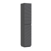 Картинка анонса товара «шкаф-пенал sancos folk floor pfl35fgs 350х350х1880 мм grey soft, напольный»