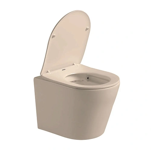 Унитаз подвесной Vincea Piatti VT1-11SMC, цвет капучино матовый, ультратонкое soft-close сиденье Унитаз подвесной Vincea Piatti VT1-11SMC, цвет капучино матовый, ультратонкое soft-close сиденье