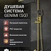 Душевая система Esbano GEMINI (ESDSGEMI-DSSG) брашированое золото 1670x489x190 Душевая система Esbano GEMINI (ESDSGEMI-DSSG) брашированое золото 1670x489x190