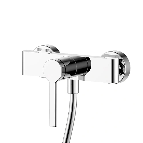 Смеситель для душа AQUAme Asti AQM6413CR с душевым набором, 3 режима, Хром Смеситель для душа AQUAme Asti AQM6413CR с душевым набором, 3 режима, Хром