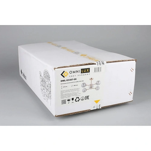 Люстра потолочная Omnilux Ostellato OML-93307-06 Люстра потолочная Omnilux Ostellato OML-93307-06