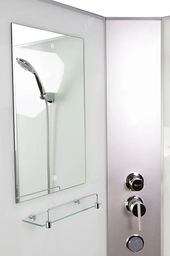 Душевая кабина Niagara Classic NG-43185-14QBKTG (1100х800х2100) низкий поддон (13см) стекло матовое 431853QBKTG Душевая кабина Niagara Classic NG-43185-14QBKTG (1100х800х2100) низкий поддон (13см) стекло матовое 431853QBKTG