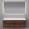 Картинка анонса товара «комплект мебели artdecco bridget 120 abr12w22d2m0 черный орех»