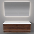 Детальная картинка товара «комплект мебели artdecco bridget 120 abr12w22d2m0 черный орех»