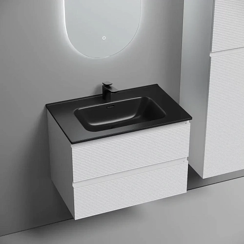 Тумба под раковину Sancos Folk FL70W 690х445х500 Bianco, подвесная Тумба под раковину Sancos Folk FL70W 690х445х500 Bianco, подвесная