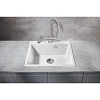 Кухонная мойка Milacio Murcia 60 Cuarzo (MC.77012), белый Кухонная мойка Milacio Murcia 60 Cuarzo (MC.77012), белый