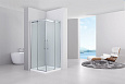 Душевой уголок Black&White Stellar Wind S502 100х100 5021010 Душевой уголок Black&White Stellar Wind S502 100х100 5021010