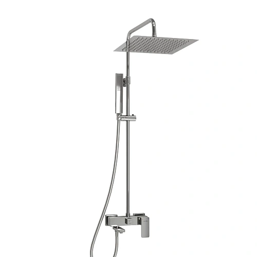 Душевая система WasserKRAFT A177.118.103.087.CH хром Душевая система WasserKRAFT A177.118.103.087.CH хром