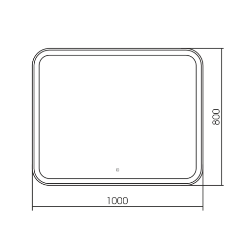 Зеркало Silver mirrors Stiv neo-S 1000х800 Сенсорный выключатель, бегущая подсветка LED-00002887 Зеркало Silver mirrors Stiv neo-S 1000х800 Сенсорный выключатель, бегущая подсветка LED-00002887