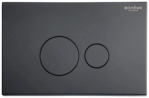 Клавиша смыва Boheme 668-B пластик BLACK (для 666) Клавиша смыва Boheme 668-B пластик BLACK (для 666)