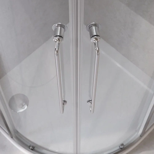 Душевой уголок CEZARES RELAX-304-R-2-90-C-CR 90x90см стекло прозрачное, профиль хром Душевой уголок CEZARES RELAX-304-R-2-90-C-CR 90x90см стекло прозрачное, профиль хром