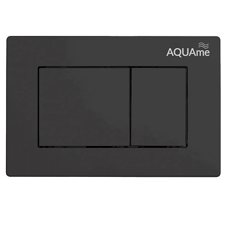 Клавиша смыва AQUAme AQM4102B черный Клавиша смыва AQUAme AQM4102B черный