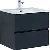 Тумба под раковину Aquanet Алвита New 60 2 ящика, антрацит 00277511 Тумба под раковину Aquanet Алвита New 60 2 ящика, антрацит 00277511