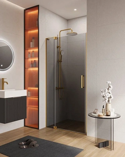 Душевая дверь CEZARES SLIDER-B-1-90/100-GRIGIO-BORO Душевая дверь CEZARES SLIDER-B-1-90/100-GRIGIO-BORO