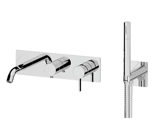 Смеситель для ванны Remer Metrica MC53D2 Смеситель для ванны Remer Metrica MC53D2
