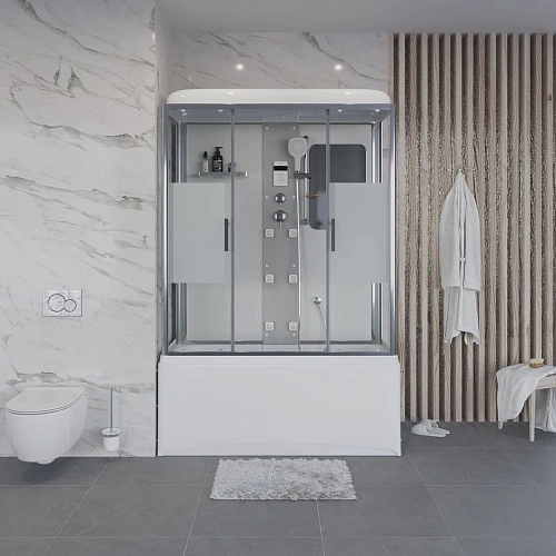 Душевая кабина Niagara Ultra NG-3150-01 (1500х700х2200) высокий поддон (56см) 31500164 Душевая кабина Niagara Ultra NG-3150-01 (1500х700х2200) высокий поддон (56см) 31500164