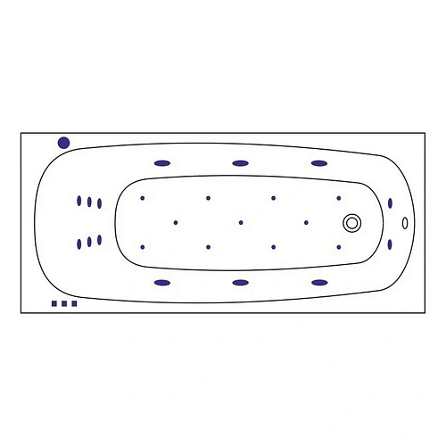 Акриловая ванна WHITECROSS Layla Slim 180x80 "ULTRA" белый гидромассажная 0122.180080.100.ULTRA.WH Акриловая ванна WHITECROSS Layla Slim 180x80 "ULTRA" белый гидромассажная 0122.180080.100.ULTRA.WH