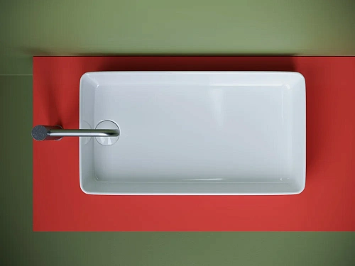 Раковина Ceramica Nova ELEMENT CN5048 белый накладная Раковина Ceramica Nova ELEMENT CN5048 белый накладная