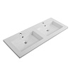 Картинка анонса товара «раковинаcezares czr-8070-120-2 с двумя чашами белый 1210x460 керамика»