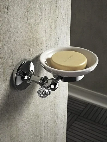 Мыльница Art&Max Antic Crystal (AM-E-2699ASJ-Cr) хром Мыльница Art&Max Antic Crystal (AM-E-2699ASJ-Cr) хром