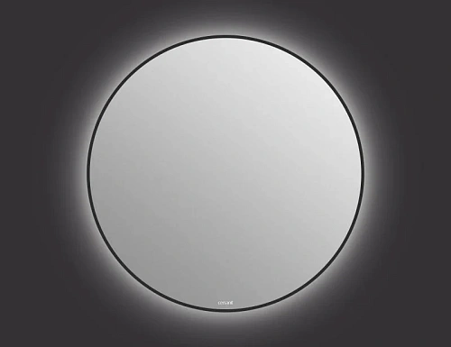 Зеркало Cersanit ECLIPSE (A64149) 100x100 с подсветкой круглое в черной рамке 64149 Зеркало Cersanit ECLIPSE (A64149) 100x100 с подсветкой круглое в черной рамке 64149