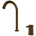 Смеситель для раковины Remer Metrica MC57LBR, бронза масляная Смеситель для раковины Remer Metrica MC57LBR, бронза масляная