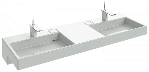 Раковина Jacob Delafon Terrace EXA9112-00 двойная 150 см Раковина Jacob Delafon Terrace EXA9112-00 двойная 150 см