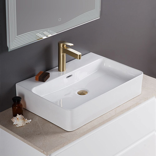 Раковина BelBagno BB1338 600x425 белый Раковина BelBagno BB1338 600x425 белый