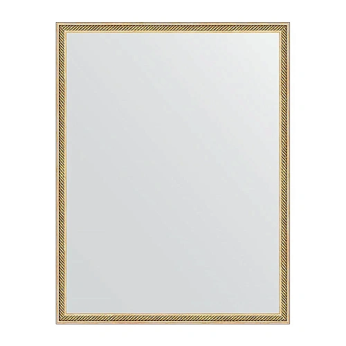 Зеркало в багетной раме Evoform Definite BY 0675 68 x 88 см, витое золото Зеркало в багетной раме Evoform Definite BY 0675 68 x 88 см, витое золото