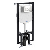 Картинка анонса товара «инсталляция для унитаза wasserkraft vils 56tlt.010.me.bn02 с клавишей смыва никель»