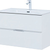 Тумба под раковину Aquanet Алвита New 80 2 ящика, белый матовый 00277514 Тумба под раковину Aquanet Алвита New 80 2 ящика, белый матовый 00277514