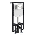 Инсталляция для унитаза WasserKRAFT Vils 56TLT.010.ME.BN02 с клавишей смыва никель Инсталляция для унитаза WasserKRAFT Vils 56TLT.010.ME.BN02 с клавишей смыва никель