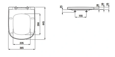 Крышка-сиденье Laufen Palomba 9180.2 (8.9180.2.000.000.1) Крышка-сиденье Laufen Palomba 9180.2 (8.9180.2.000.000.1)
