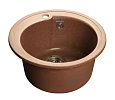 Кухонная мойка GranFest Rondo R-450 тер терракот Кухонная мойка GranFest Rondo R-450 тер терракот