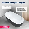 Акриловая ванна Aquanet Delight 170x78 00289723 Акриловая ванна Aquanet Delight 170x78 00289723