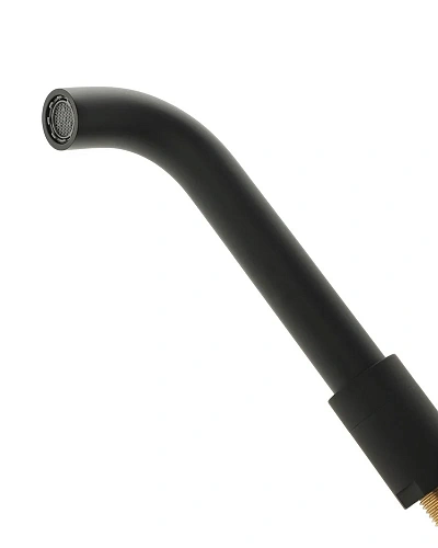 Смеситель для раковины Orange Karl M05-722b скрытого монтажа, черный Смеситель для раковины Orange Karl M05-722b скрытого монтажа, черный