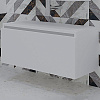 Картинка анонса товара «тумба под раковину armadi art flat 80см white глянец vallessi uno-s 897-080-w»